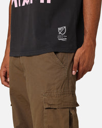 Mitchell & Ness Inter Miami CF Flame Muscle T-Shirt Black