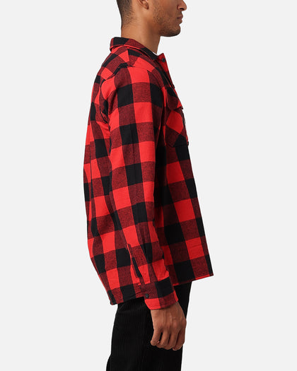 Dickies Sacramento Flannel Shirt Red