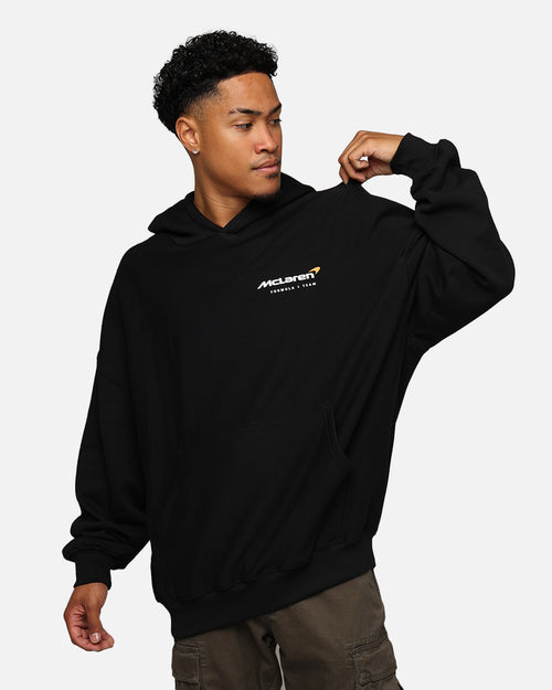 Mitchell & Ness X McLaren X Culture Kings Las Vegas Collection Lando Norris Vintage Hoodie Black