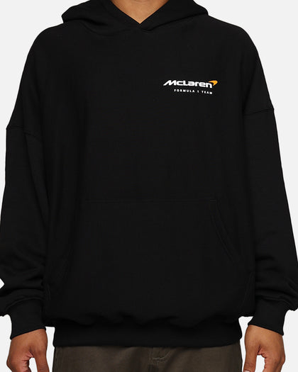 Mitchell & Ness X McLaren X Culture Kings Las Vegas Collection Lando Norris Vintage Hoodie Black