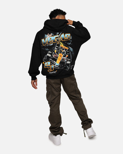 Mitchell & Ness X McLaren X Culture Kings Las Vegas Collection Lando Norris Vintage Hoodie Black