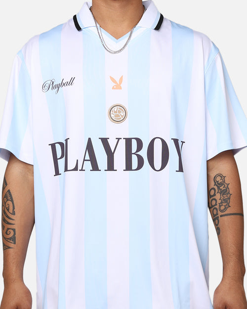 Playboy By Culture Kings Bunny Soccer Jersey Blue/White
