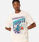 Mitchell & Ness Charlotte Hornets Brush Off 2.0 T-Shirt Vintage White