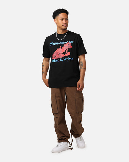 Raised By Wolves Welcome T-Shirt Black