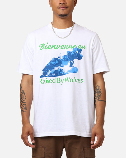 Raised By Wolves Welcome T-Shirt White