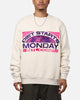 Diet Starts Monday Diet Crop Sweatshirt Crewneck Antique White