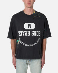 MNML Gods Grace Vintage T-Shirt Washed Black