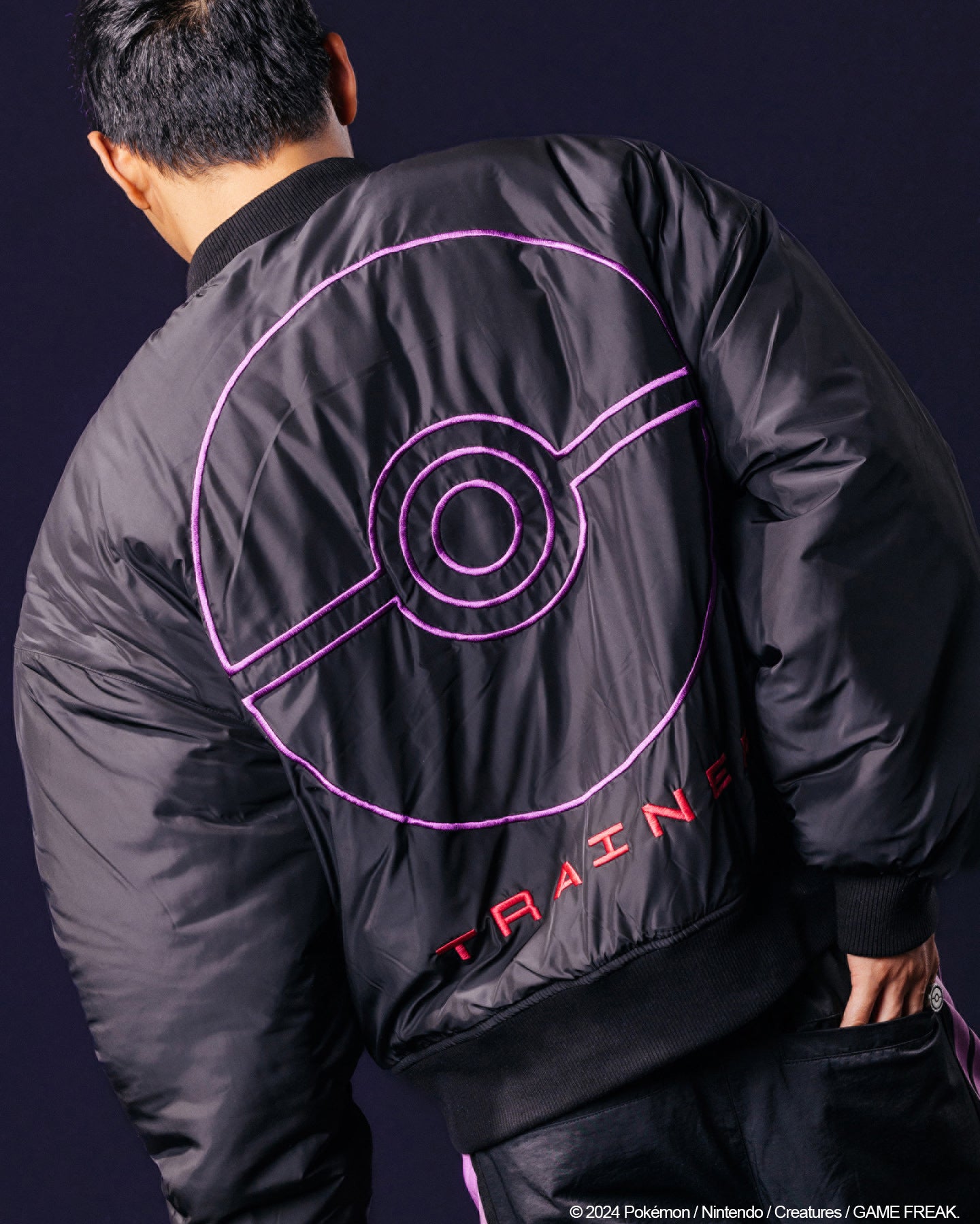 Pokémon By Loiter Master Ball Bomber Jacket Black | Culture Kings NZ
