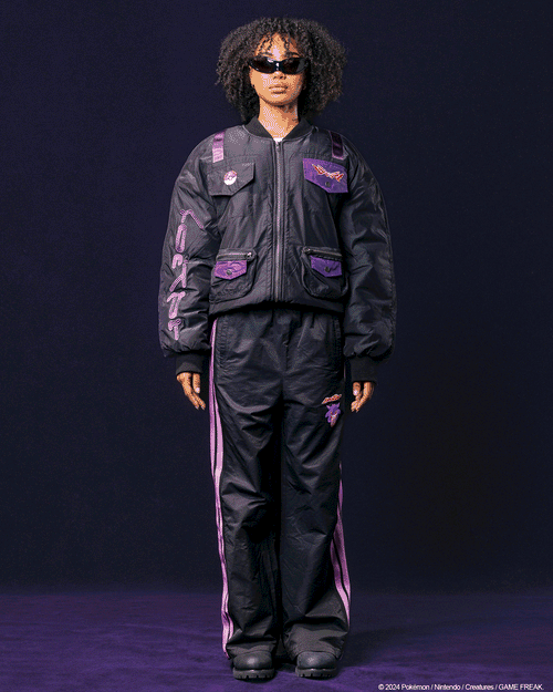 Pokémon By Loiter Master Ball Bomber Jacket Black