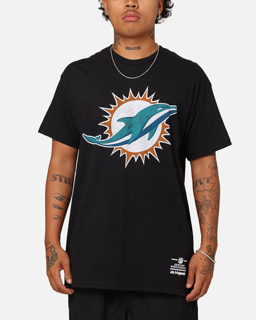 Majestic Athletic Miami Dolphins Team Crest T-Shirt Black