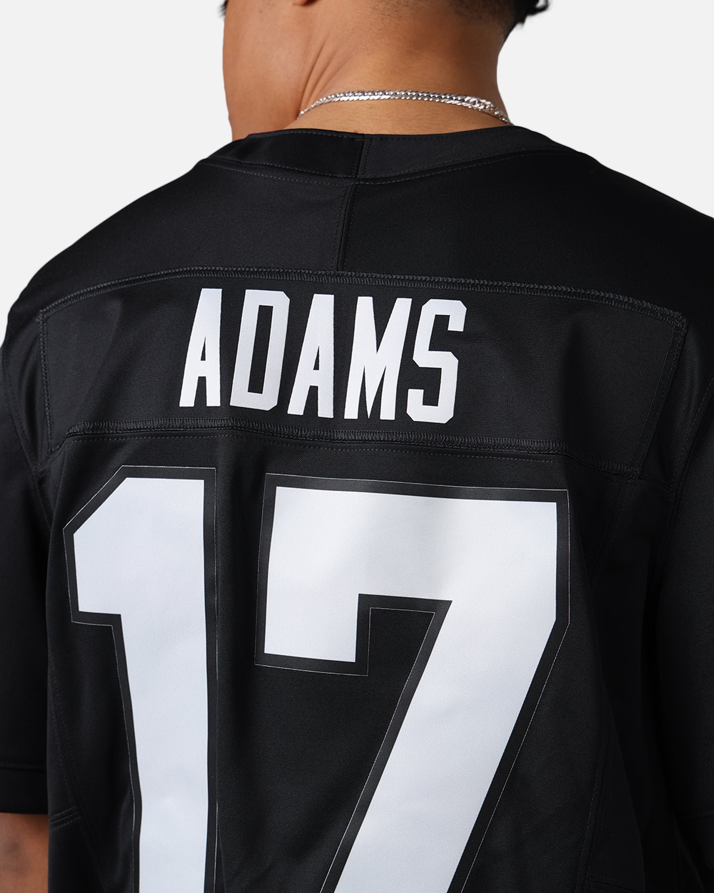 Nike Las Vegas Raiders Davante Adams #17 Limited Home Jersey Black