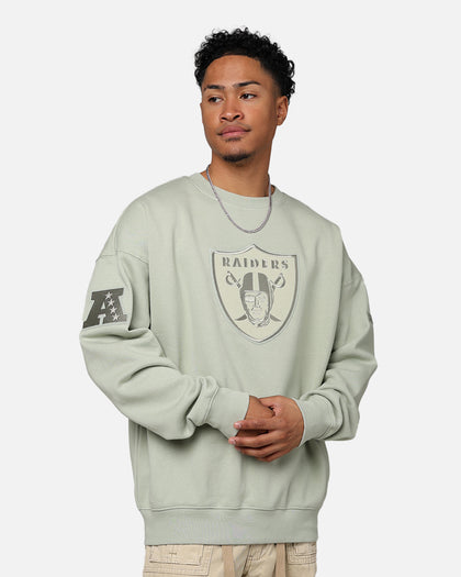 Pro Standard Las Vegas Raiders Drop Shoulder Crewneck Moss