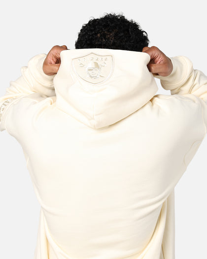 Pro Standard Las Vegas Raiders Drop Shoulder Hoodie Eggshell