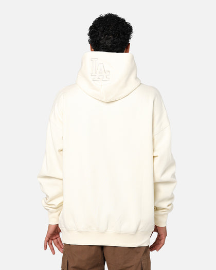 Pro Standard Los Angeles Dodgers Drop Shoulder Hoodie Eggshell