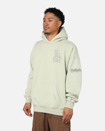 Pro Standard Los Angeles Dodgers Drop Shoulder Hoodie Moss