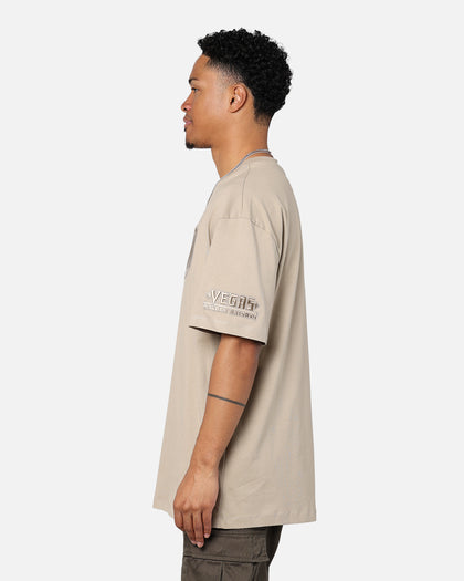 Pro Standard Vegas Golden Knights Drop Shoulder T-Shirt Taupe