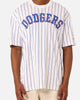 New Era Los Angeles Dodgers T-Shirt White Pinstripe