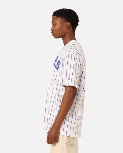 New Era Los Angeles Dodgers T-Shirt White Pinstripe
