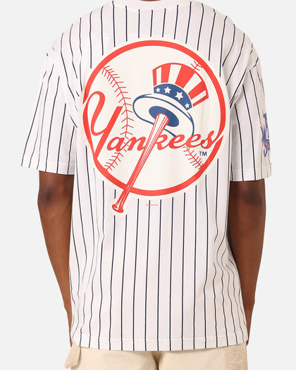 New Era New York Yankees T-Shirt White Pinstripe