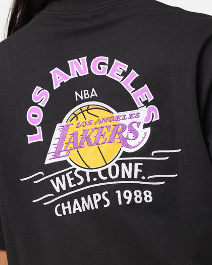 Mitchell & Ness Los Angeles Lakers Arch T-Shirt Faded Black
