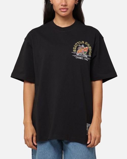 Mitchell & Ness Seattle Sonics Arch T-Shirt Faded Black