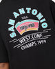 Mitchell & Ness San Antonio Spurs Arch T-Shirt Faded Black