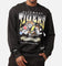 Mitchell & Ness Richmond Tigers Character Crewneck Faded Black
