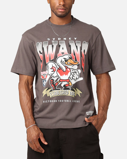 Mitchell & Ness Sydney Swans Character T-Shirt Charcoal