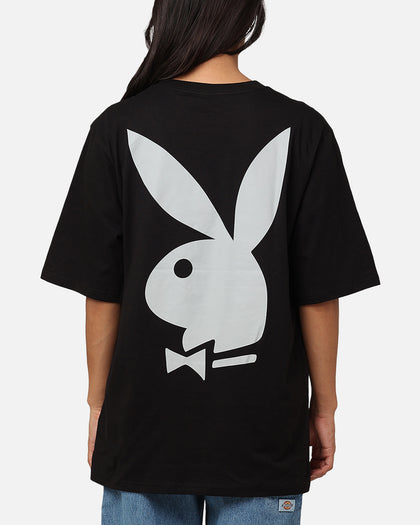 Playboy Bunny Stack T-Shirt Black