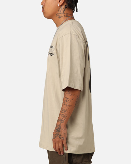 Playboy Bunny Stack T-Shirt Grey