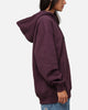 Playboy Diamanté Hoodie Plum