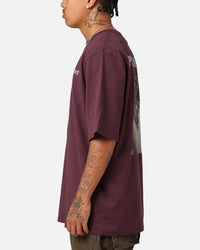 Playboy Diamanté T-Shirt Plum