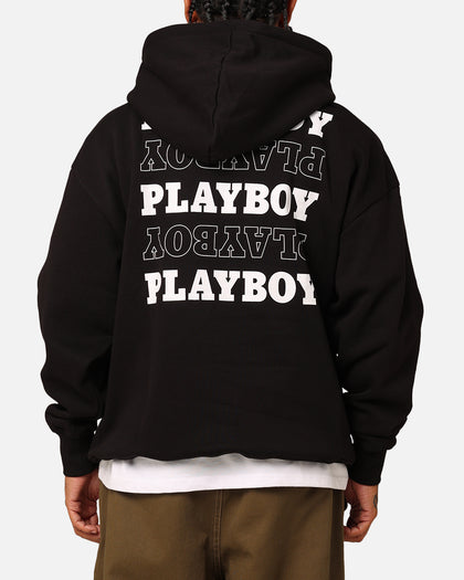 Playboy Stack Original Hoodie Black