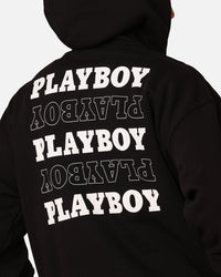 Playboy Stack Original Hoodie Black