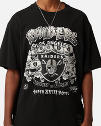 Mitchell & Ness Los Angeles Raiders Journey To Florida T-Shirt Faded Black
