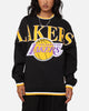 Mitchell & Ness Los Angeles Lakers Shooting Crewneck Black