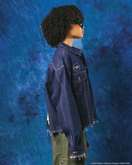 Pokémon By Loiter Pikachu Denim Jacket Indigo