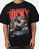 UFC By Goat Crew Leon "Rocky" Edwards Vintage T-Shirt Black Wash