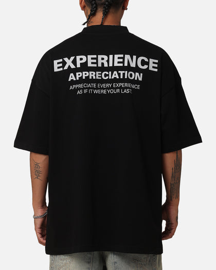 Carre Experienced Mock Oversized T-Shirt Black