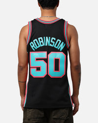 Mitchell & Ness San Antonio Spurs David Robinson 'Spurs 2014 Champs' City Edition '98-99 Swingman Jersey Black