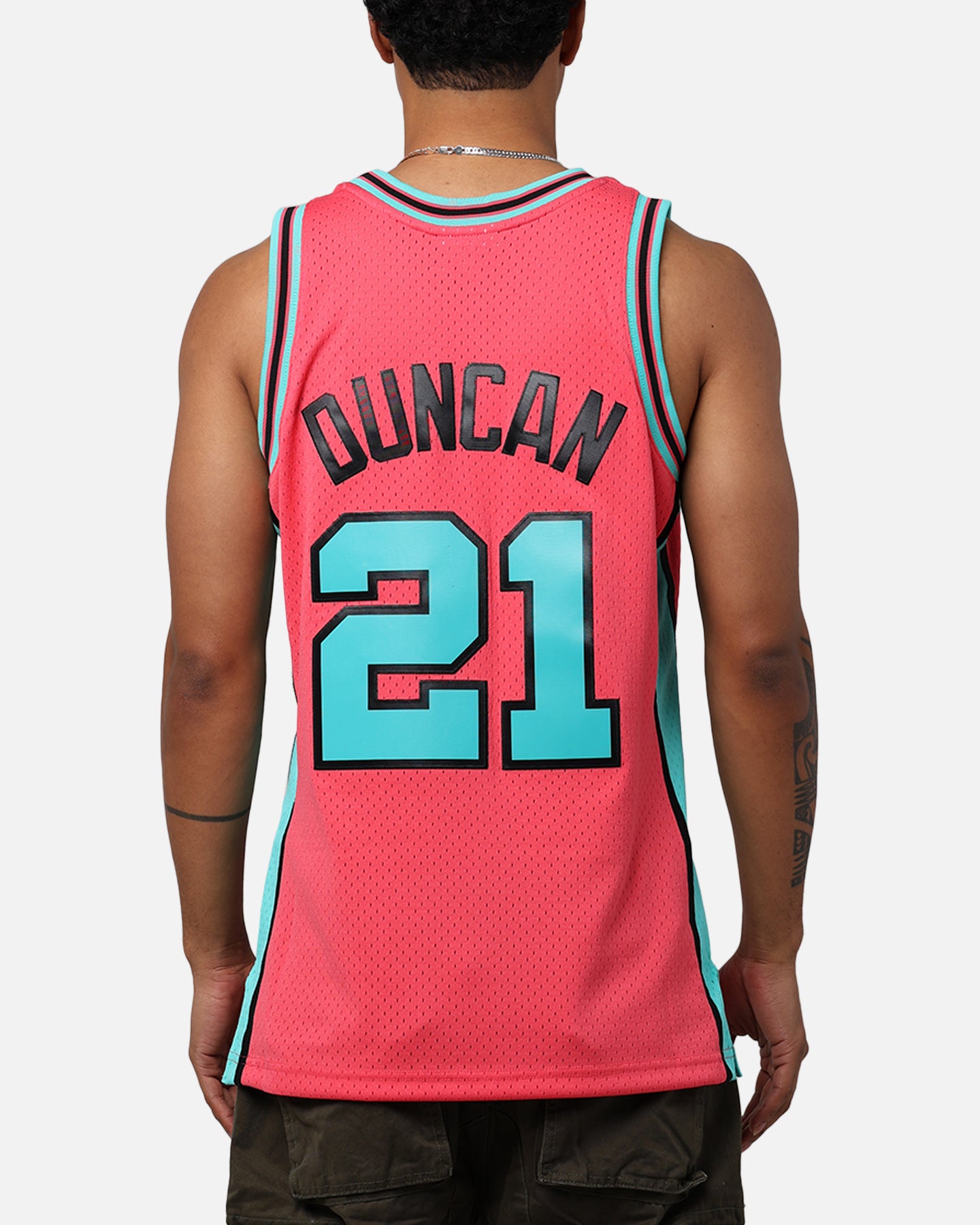 Mitchell & Ness San Antonio Spurs Tim Duncan 'Spurs 2014 Champs