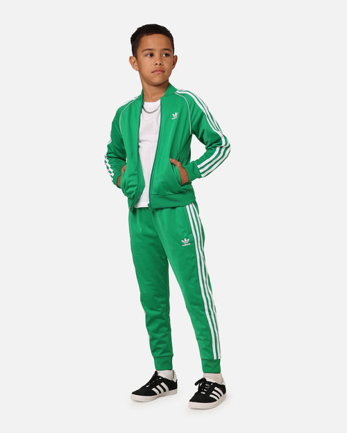 Adidas Kids' Adicolour SST Tracksuit Green