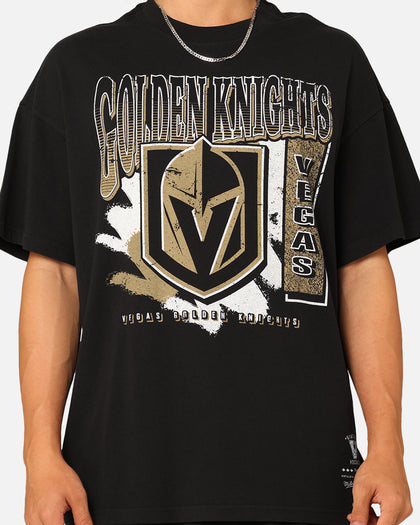Mitchell & Ness Vegas Golden Knights Brush Off T-Shirt Faded Black