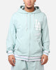 New Era Los Angeles Dodgers 'Logo Select Mint' Full Zip Hoodie Mint/White