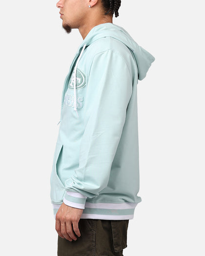 New Era San Francisco 49ers 'Logo Select Mint' Full Zip Hoodie Mint/White