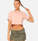 EN ES Women's Crop T-Shirt Pale Pink