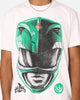 73Studio X Power Rangers Green Ranger Big Head Heavyweight T-Shirt White
