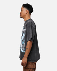 Culture Kings Crown T-Shirt Washed Black