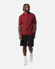 XXIII Nicholas Knit Button Up Shirt Deep Red