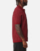 XXIII Nicholas Knit Button Up Shirt Deep Red